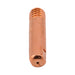Front view of Weldready copper contact tip 11-23 