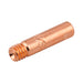 Isometric view of Weldready copper contact tip 11-23 