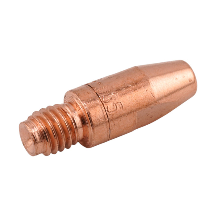 View of 0.035" Weldready Binzel Style M8 CuCrZr Contact Tip 140.0217