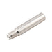 Isometric view of CuCrZr ultra duty silver coated Tweco style 14 series 14H-45Z (Silver) contact tip