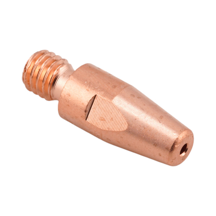 Isometric view of Fronius style M6 Contact Tip for Aluminum 4200016528