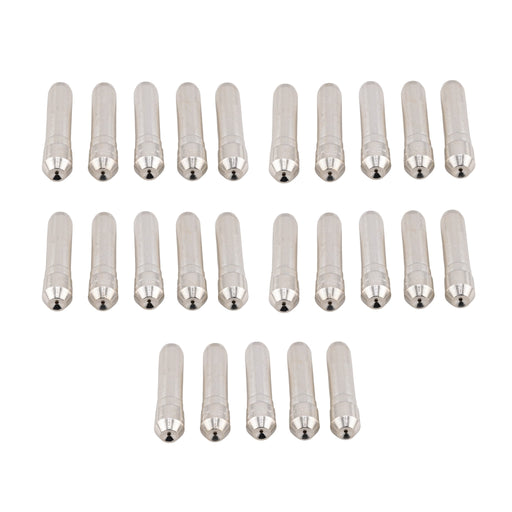 T-035Z (Silver) 0.35" CuCrZr ultra-duty silver coated contact tips 25 pack