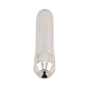 Back view of T-035Z (Silver) 0.35" CuCrZr ultra-duty silver coated contact tip