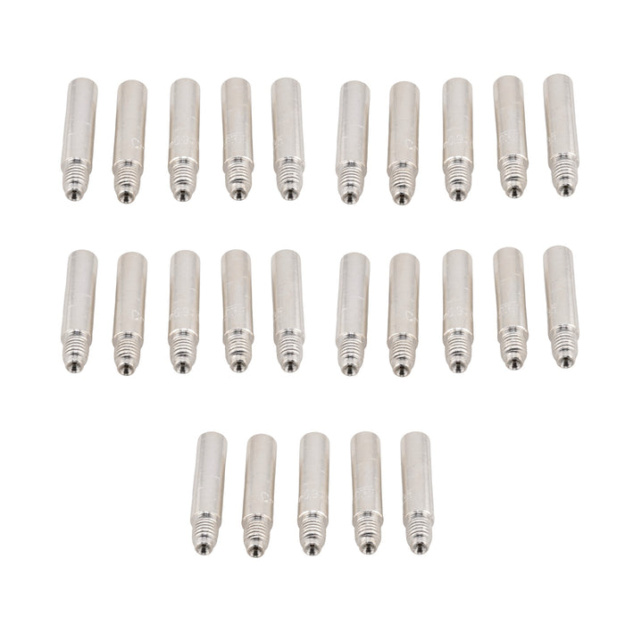 Ultra duty Tweco style 14 series 14H-35Z (Silver) silver coated contact tips 25 pack