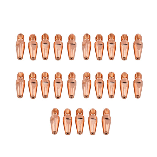 Fronius style M8 copper Contact Tips for Aluminum 42,0001,4751,10 25 pack