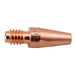 Side view of Fronius style M8 copper Contact Tip for Aluminum 42,0001,4751,10