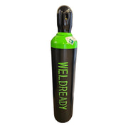 Front view of Weldready 80 Cubic Foot Cylinder mixed gas 80/20% Argon/CO2