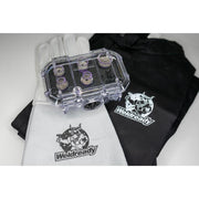 closed weldready edge cup case on top of weldready tig gloves and jacket