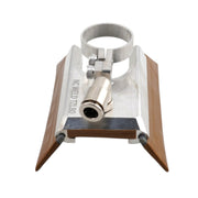 Trailing Shield 3" Flat back view