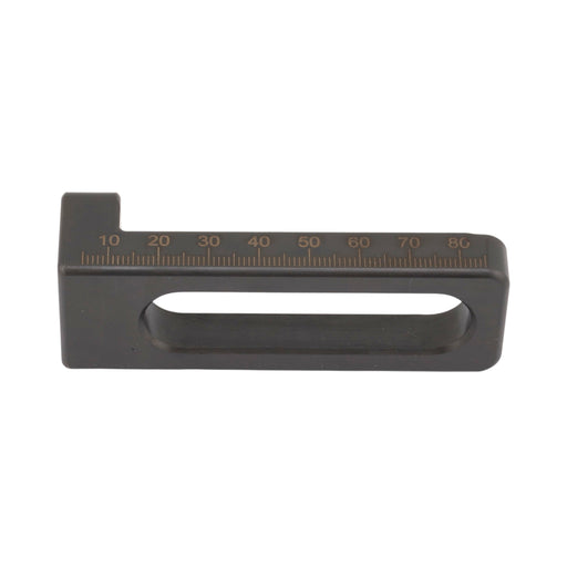 Scale view of 90 X Stop and Clamping Square for 16mm Welding Tables
