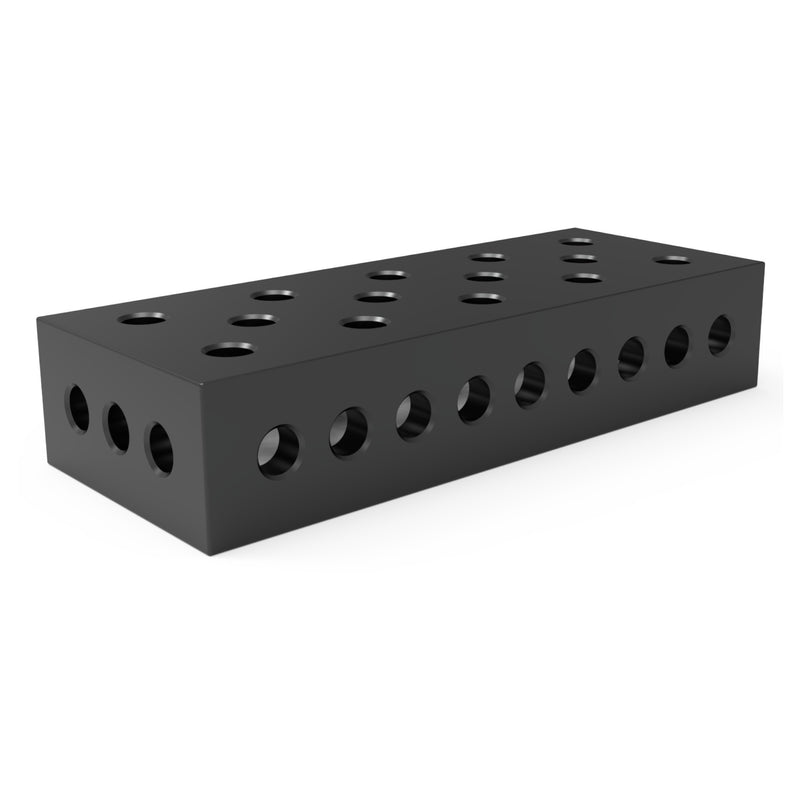 300x200x50mm Riser Block for 16mm Welding Tables angle 3