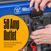 50 amps outlet close up