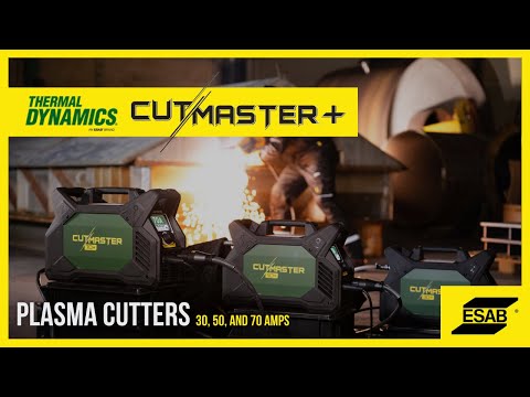 youtube video detailing the new thermal dynamics cutmaster plasma cutters