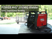 Lincoln Electric® POWER MIG® 211i MIG Welder YouTube video