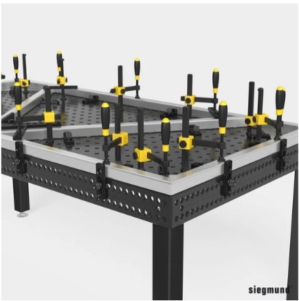 115mm L Universal Stop (Aluminum) - Weldready
