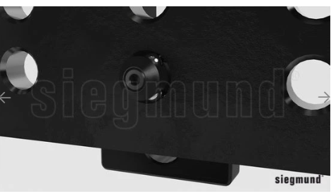 Siegmund System 28 Boulon de serrage rapide court sans fente (double) 