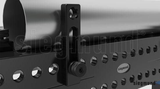 Siegmund System 28 Boulon de serrage rapide court sans fente (double) 