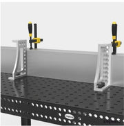 250 GK Right Stop and Clamping Square (Aluminum/Titanium) - Weldready