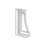 250 GK Right Stop and Clamping Square (Aluminum/Titanium) - Weldready