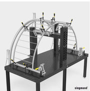 250 GK Right Stop and Clamping Square (Aluminum/Titanium) - Weldready
