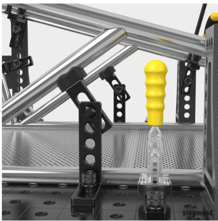 Prisme Vario Ø 50mm 90°/120° avec Collier Vissé (Polyamide)