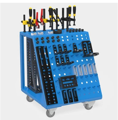 siegmund tool cart filled with system 16 accessories