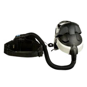 speedglas 9100MP welding helmet with adflo PAPR respirator showing hard hat