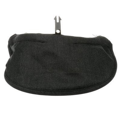 close up of how ear and neck coverage clips in to 9100 series welding helmet