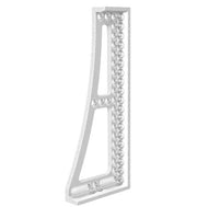 500 GK Left Stop and Clamping Square (Aluminum/Titanium) - Weldready