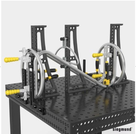 500 GK Right Stop and Clamping Square (Nitrided) - Weldready