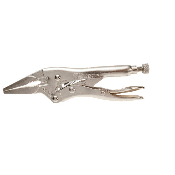 6-Inch Locking Long Needle Nose Pliers - Weldready Canada
