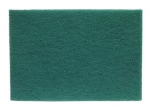 6" x 9" Green Very Fine Aluminum Oxide Non-Woven Industrial Hand Pad - Weldready