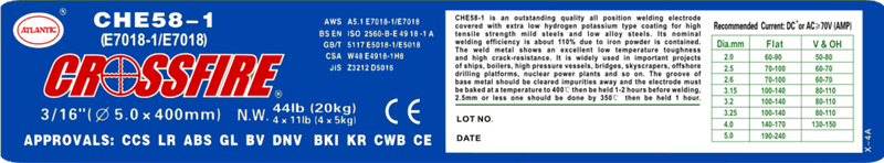 7018 Mild Steel Electrode - Weldready
