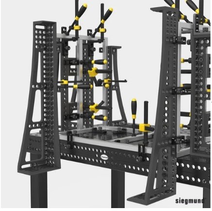 750 GK Left Stop and Clamping Square (Nitrided) - Weldready