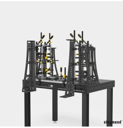750 GK Right Stop and Clamping Square (Nitrided) - Weldready