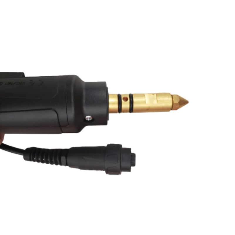 Miller connector tip for MIG torch to welder.