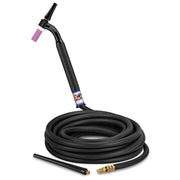 CK Worldwide 9 Flex Head TIG Torch with 25 foot rubber power cable