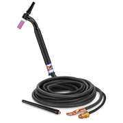 CK Worldwide 9 Flex Head TIG Torch with 25 foot 2 piece superflex power cable