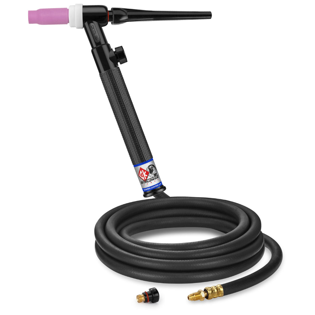 CK Worldwide CK17 TIG Torch With Gas Valve Weldready