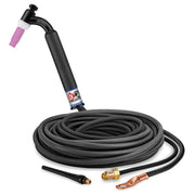 CK Worldwide 26 Flex Head TIG Torch with 25 foot 2 piece superflex power cable