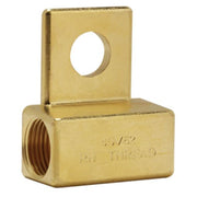 machined brass fitting for #26 tig torch with 45V62 stamped in to the side