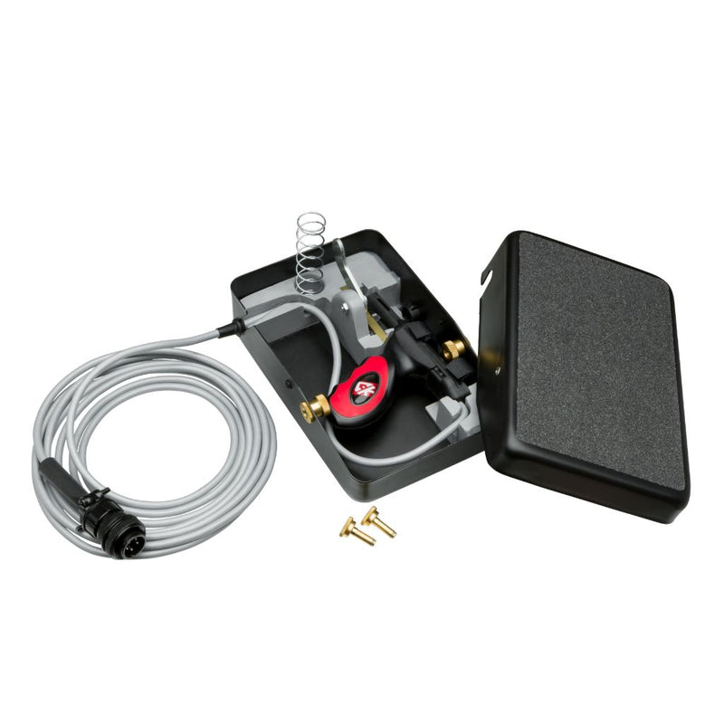 close up of ck worldwide steady grip amperage controlling foot pedal