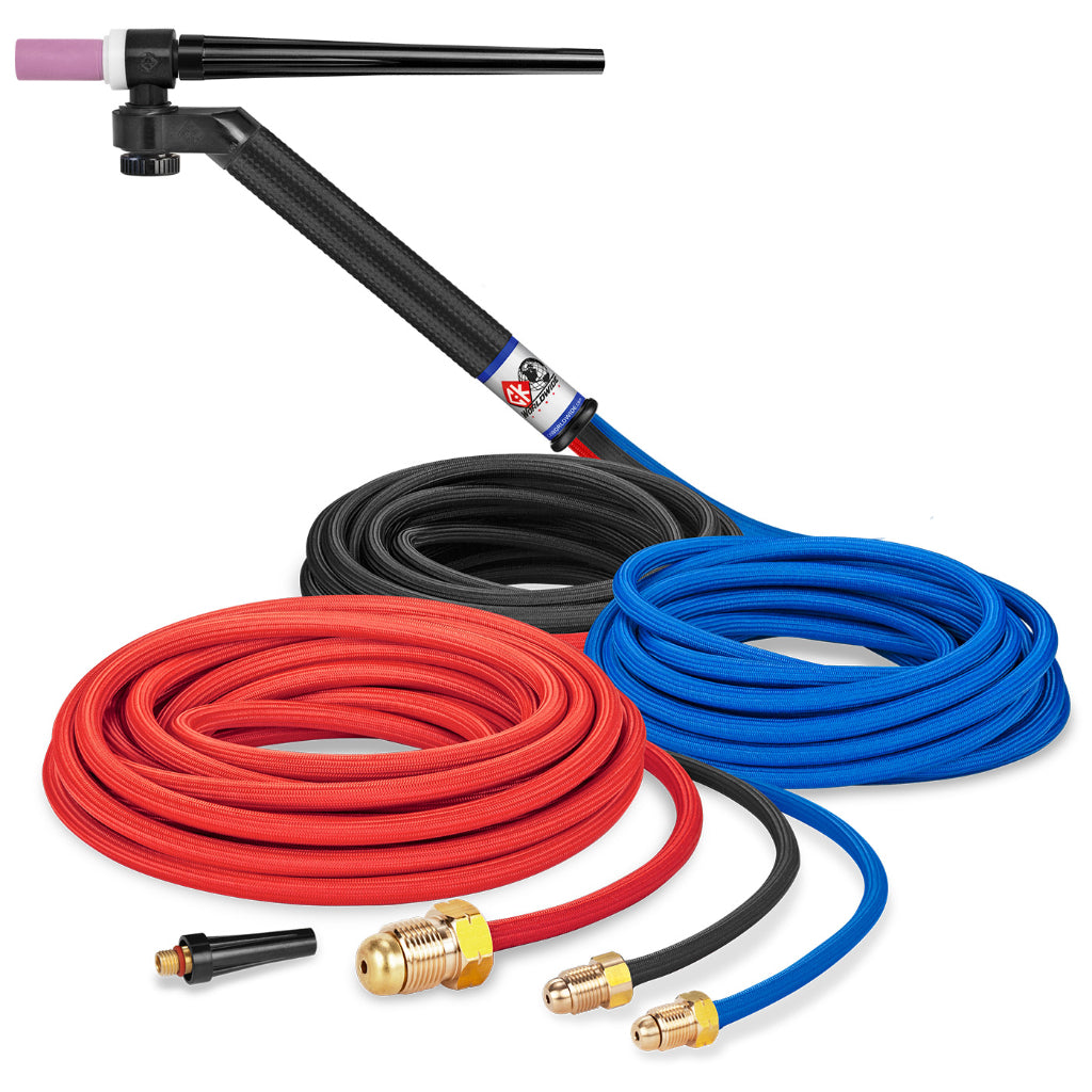 CK Worldwide FL230 Swivel Head Water Cooled TIG Torch - Weldready