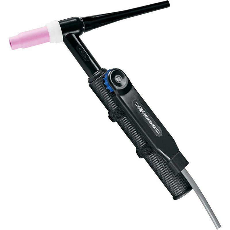 CK worldwdie wheel style remote amperage control mounted to 17 tig torch