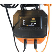 Cougartron Fury 200 Stainless Steel electrochemical weld cleaner electric control panel