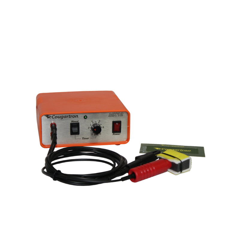 Cougartron metal etching machine and stencil