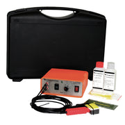 cougartron metal etching machine kit with solution, tools, and case