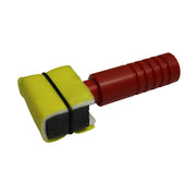 Fully assembled Cougartron MK marking machine handle with marking head, felt, fabric, and O-ring