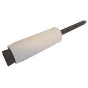 Assembled triple brush set for Cougartron weld cleaning and polishing machine