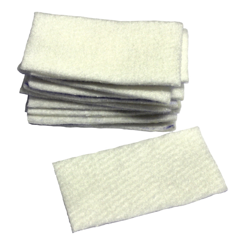 Cougartron white felt to aid with electrochemical marking and etching